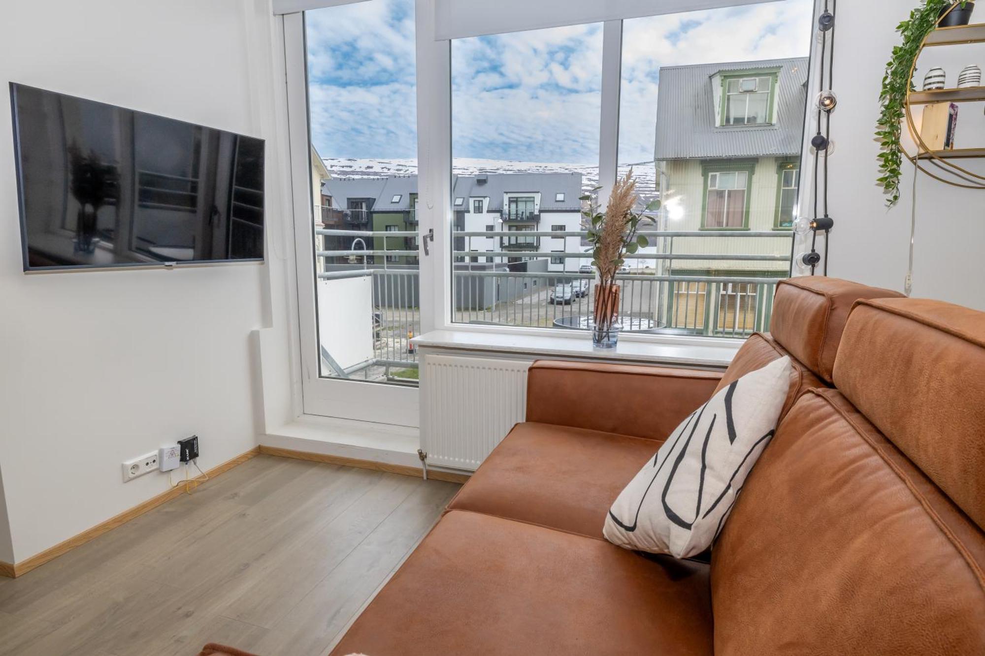 Charming Deluxe Apartment Акурейрі Номер фото
