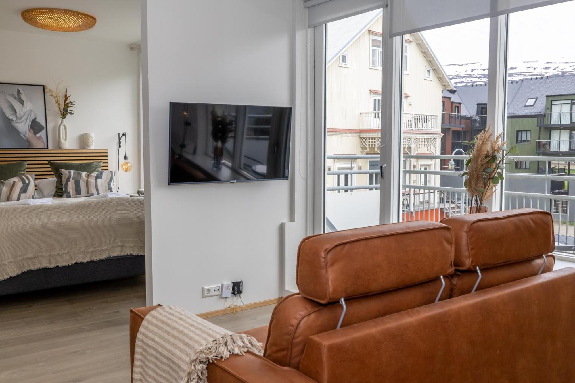 Charming Deluxe Apartment Акурейрі Номер фото