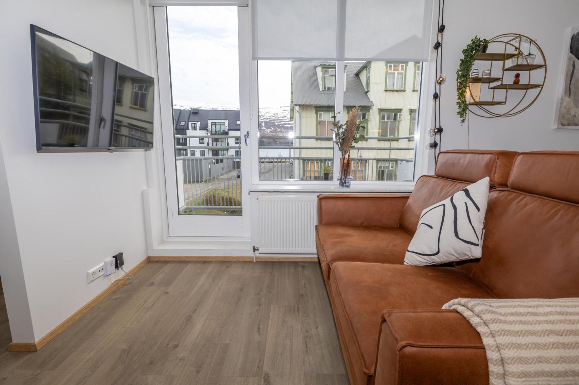 Charming Deluxe Apartment Акурейрі Номер фото